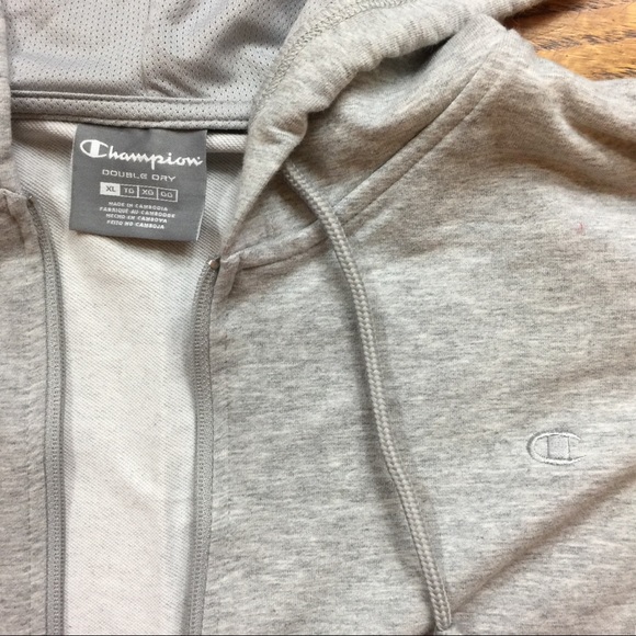 Champion Tops - Champion Double Dry Zip Up Hoodie